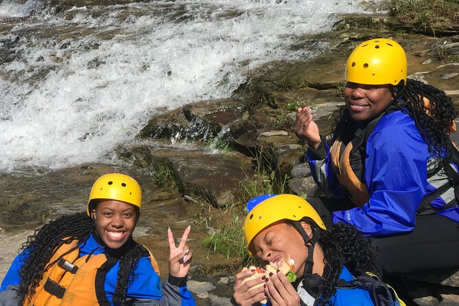 National Park Whitewater Rafting in New River Gorge WV - The New River Gorge, seen from the water
