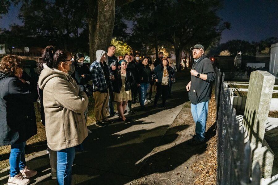 New Orleans: Cemetery Bus Tour At Dark with Exclusive Access - Charity Hospital Cemetery and the yellow fever story