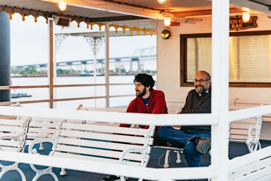 New Orleans: Evening Jazz Boat Cruise with Optional Dinner - The Mississippi views after sunset