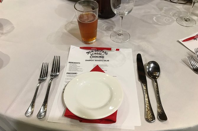 New Orleans Hands-On Cooking Class with Meal - Practical details before you reserve