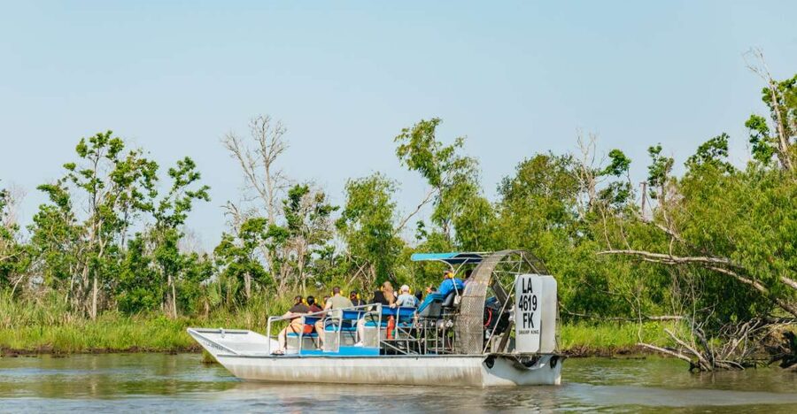 New Orleans: High Speed 9 Passenger Airboat Tour - Jean Lafitte National Historical Park and Preserve by Airboat