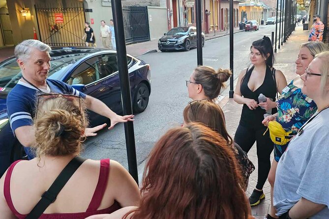 New Orleans Lewd Spirits Haunted Tour with Bar Stops - The French Quarter route and its dark characters