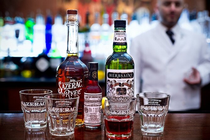 New Orleans Original Craft Cocktail Walking Tour - Fritzel’s European Jazz Bar and the upgraded finish