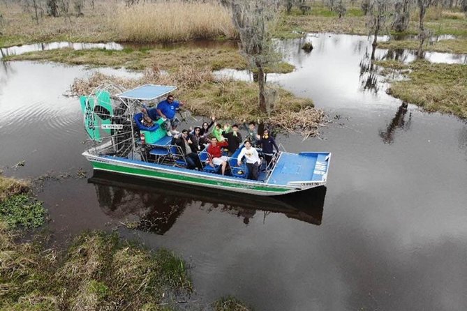New Orleans Small-Group Airboat Swamp Tour - Leaving New Orleans for Barataria Preserve