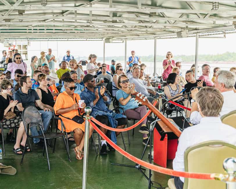 New Orleans: Sunday Steamboat Jazz Cruise + Optional Brunch - CITY of NEW ORLEANS or Steamboat NATCHEZ?