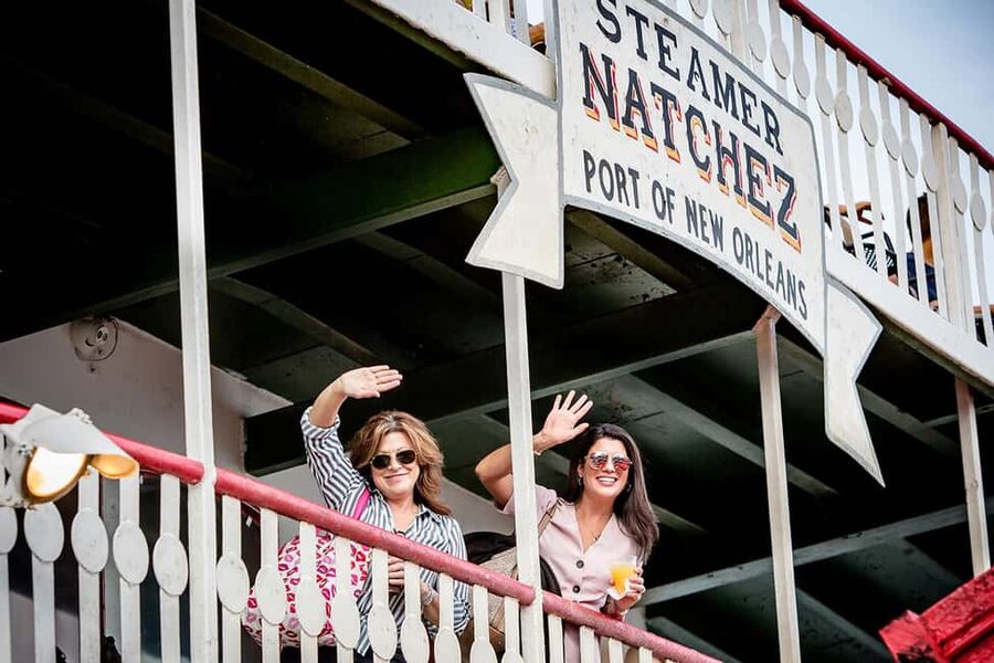 New Orleans: Sunday Steamboat Jazz Cruise + Optional Brunch - Four decks, two hours, and plenty of river views