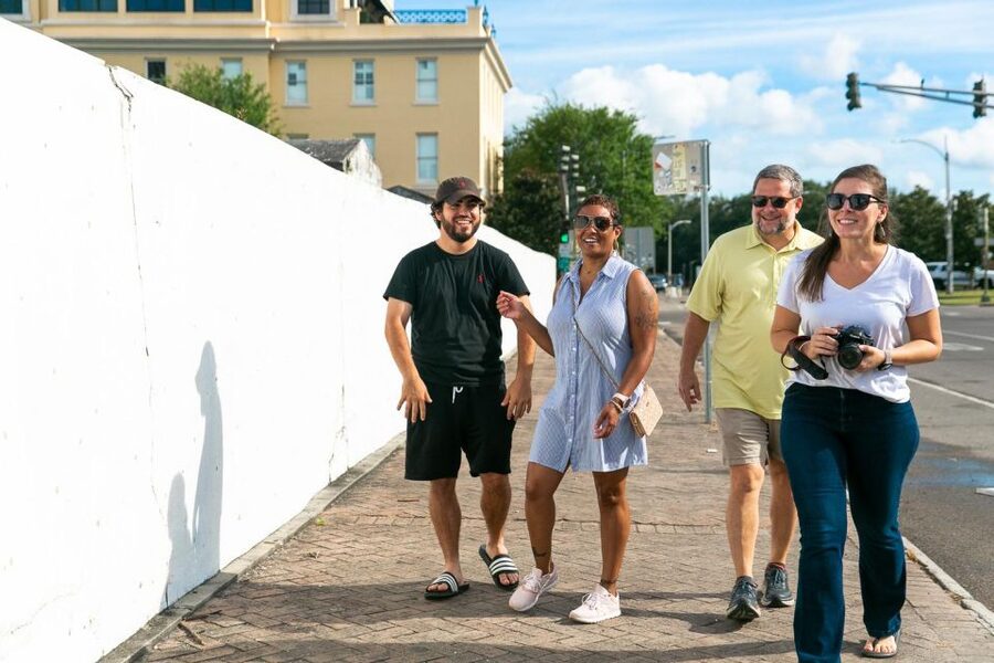 New Orleans: Walking Tour Inside St. Louis Cemetery No. 1 - Marie Laveau’s tomb and the stories around it