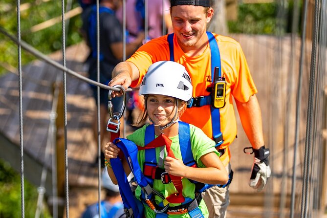 New Orleans Zipline Swamp Tour - Starting at the 60-foot platform