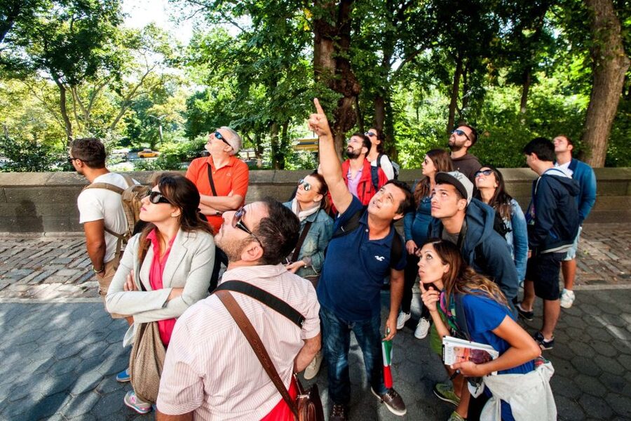 New York City: Bus Tour from Manhattan - Bus comfort, group size, and the role of the guide