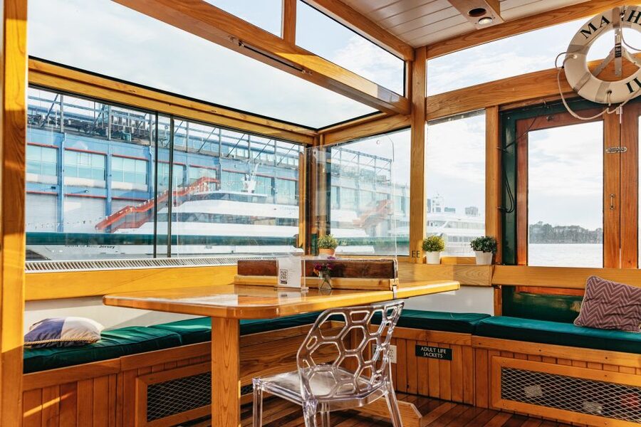New York City: Sunset Yacht Cruise - The Hudson River views at sunset