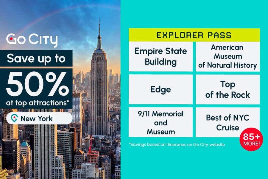 New York Explorer Pass: Top Attractions including Edge - Statue of Liberty, Ellis Island, and the harbor