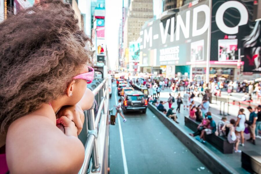 New York: Hop-on Hop-off Sightseeing Tour by Open-top Bus - Starting at Stop 1 and using the app