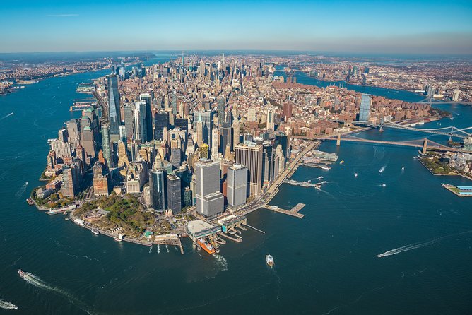 New York Manhattan Scenic Helicopter Tour - Governor’s Island and the first harbor views