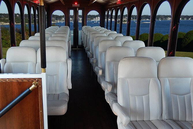 Newport RI Mansions Scenic Trolley Tour (Ages 8+ only) - Fort Adams and Narragansett Bay