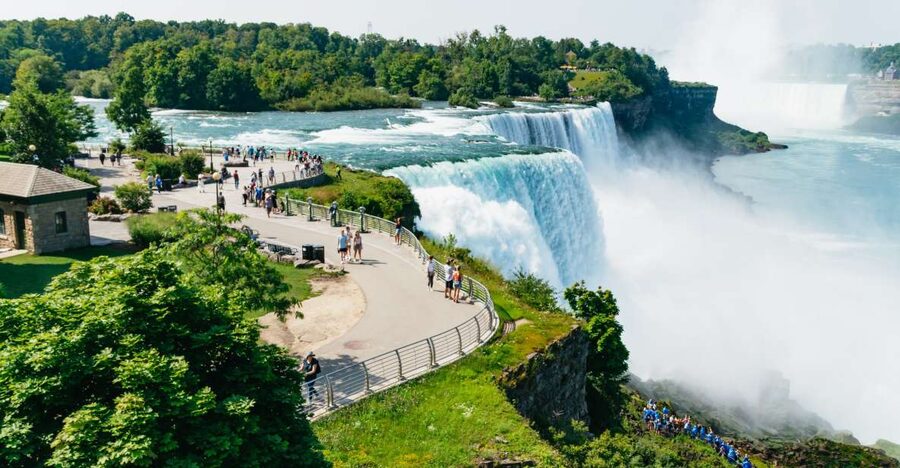 Niagara Falls: Cave of the Winds, Boat Ride, & Trolley Tour - The Maid of the Mist boat ride