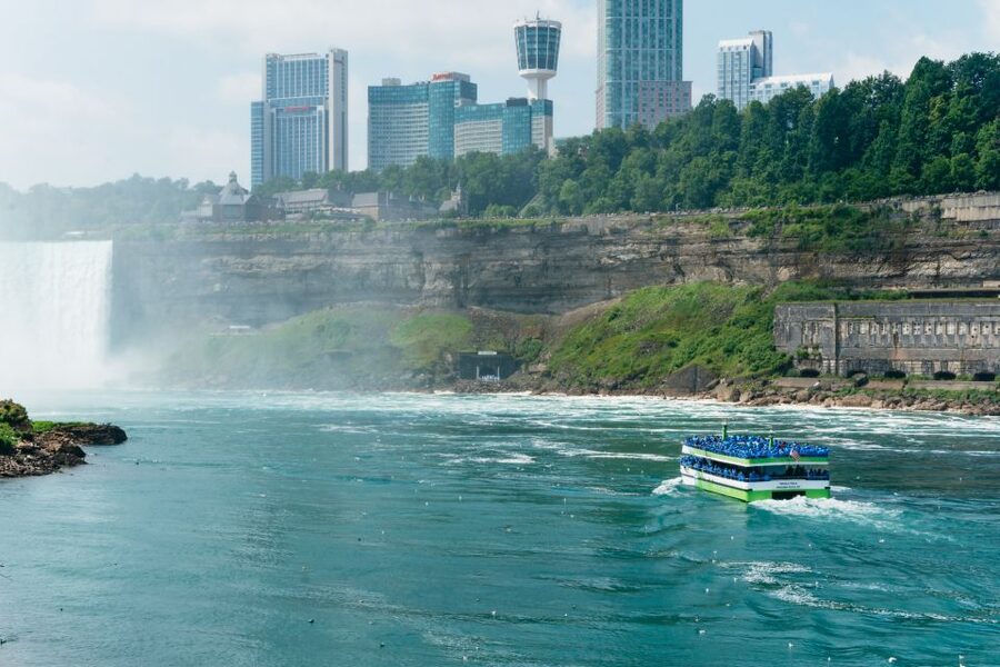 Niagara Falls: Cave of the Winds, Boat Ride, & Trolley Tour - Riding the trolley instead of crossing the whole park