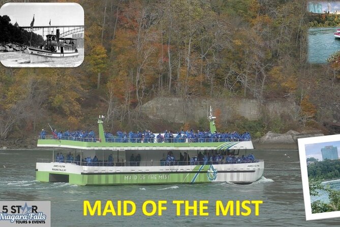 Niagara Falls Tour with Ticket for the Iconic Maid of the Mist - The 40-minute walk through Niagara Falls State Park