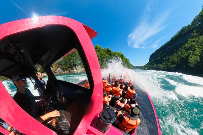 Niagara Falls USA, Open-Top (Wet) Jet Boat Tour - Starting at Lewiston, before the river turns rough