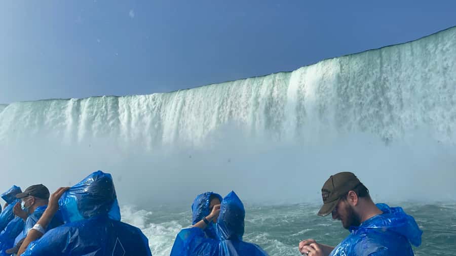 Niagra Falls, USA Side: Boat, Cave and Shuttle pass Tour - Meeting at Hard Rock Cafe