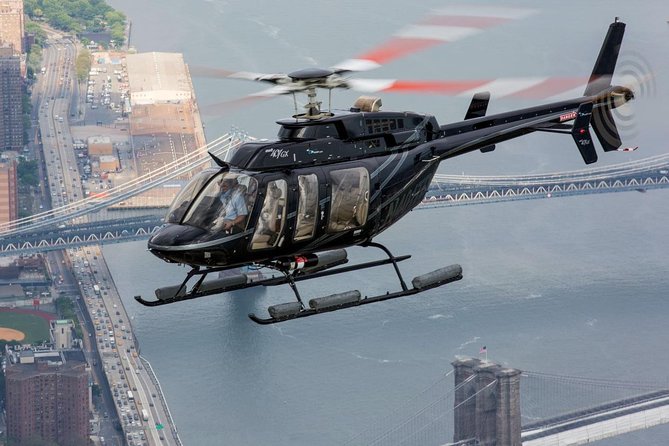 NY Helicopter Tour: Manhattan Highlights (Heliport fees Incl.) - Midtown Towers, Central Park, and the Upper End of the Flight
