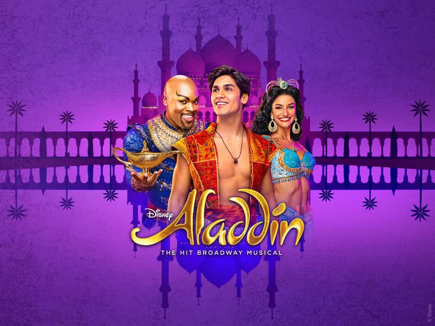 NYC: Aladdin the Musical on Broadway - Arriving at the New Amsterdam Theatre