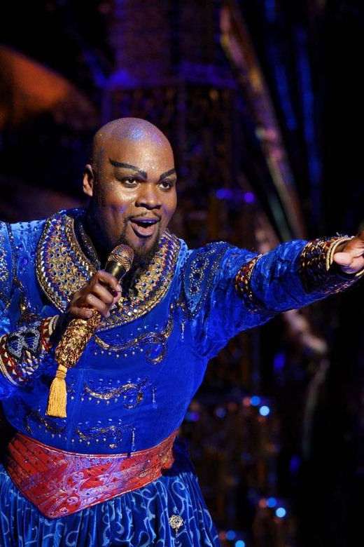 NYC: Aladdin the Musical on Broadway - Costumes, scenery, and theatrical effects