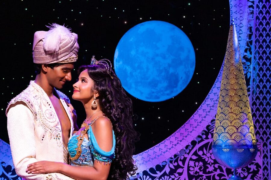 NYC: Aladdin the Musical on Broadway - Practical details inside the theater