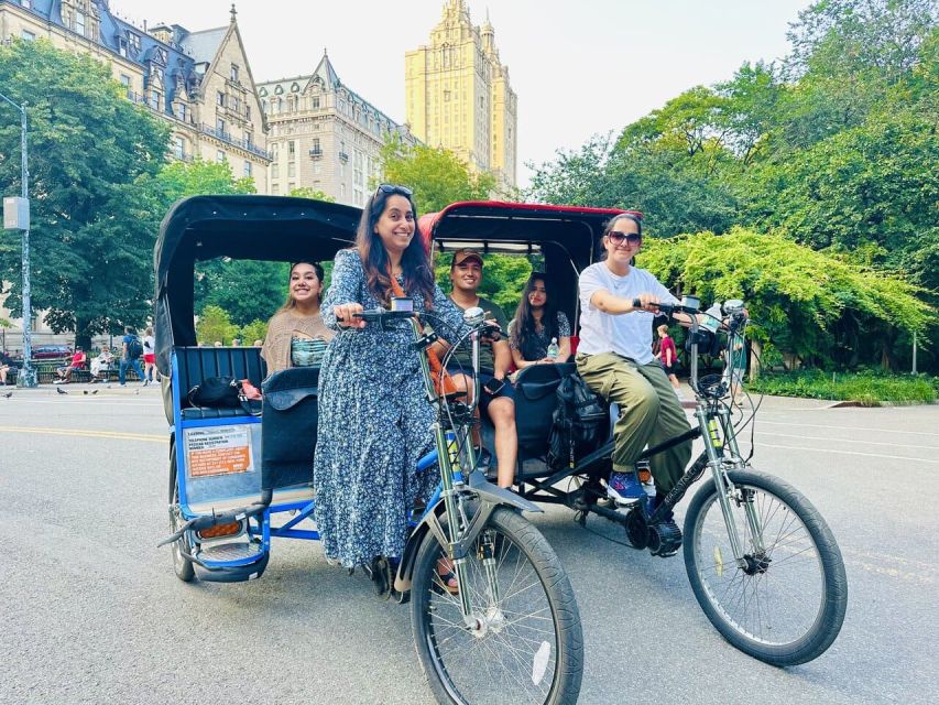 NYC: Central Park Celebrity Homes & Film Spots Pedicab Tour - Celebrity homes and the Upper East Side