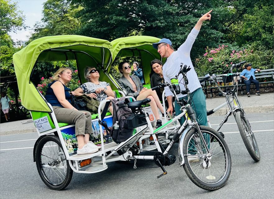NYC: Central Park Guided Pedicab Tour - Bethesda Fountain and Terrace, the park’s grand centerpiece