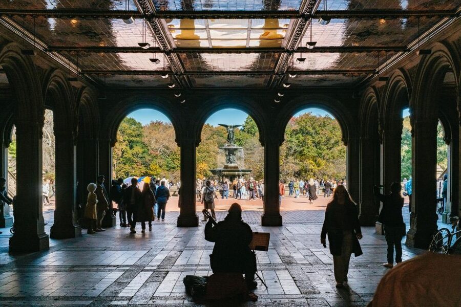 NYC: Central Park Guided Pedicab Tour - Strawberry Fields and the Dakota Building