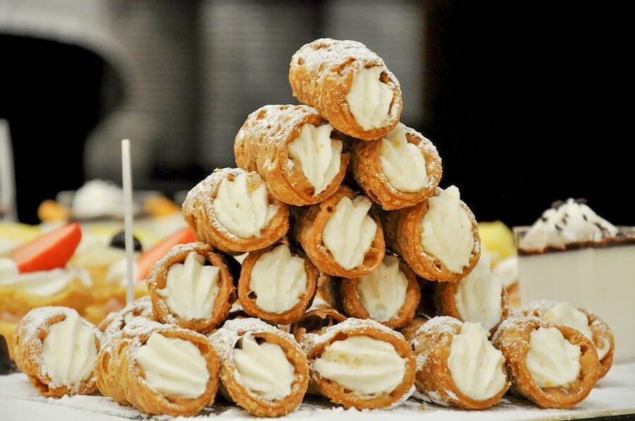 NYC: Chinatown and Little Italy Food Tour - Sponge cake and the first taste of Chinatown