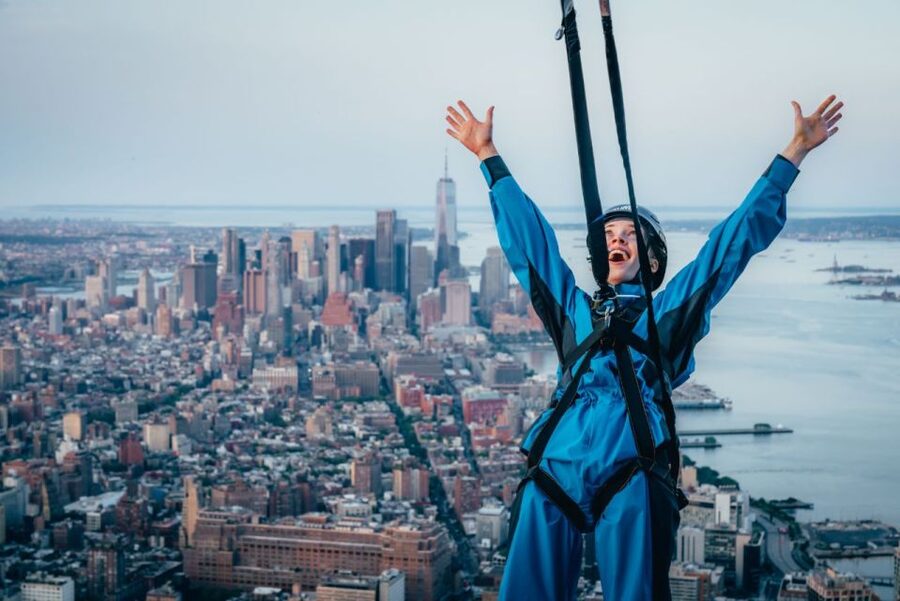 NYC: City Climb Skyscraping Experience Ticket - Getting suited up before the climb