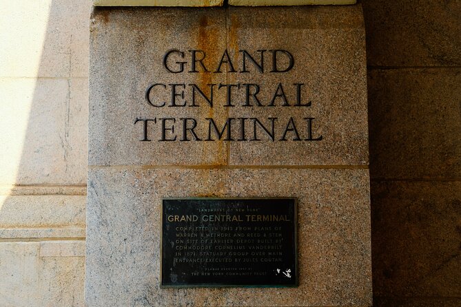 NYC: Official Grand Central Terminal Tour - The Tiffany clock from 42nd Street