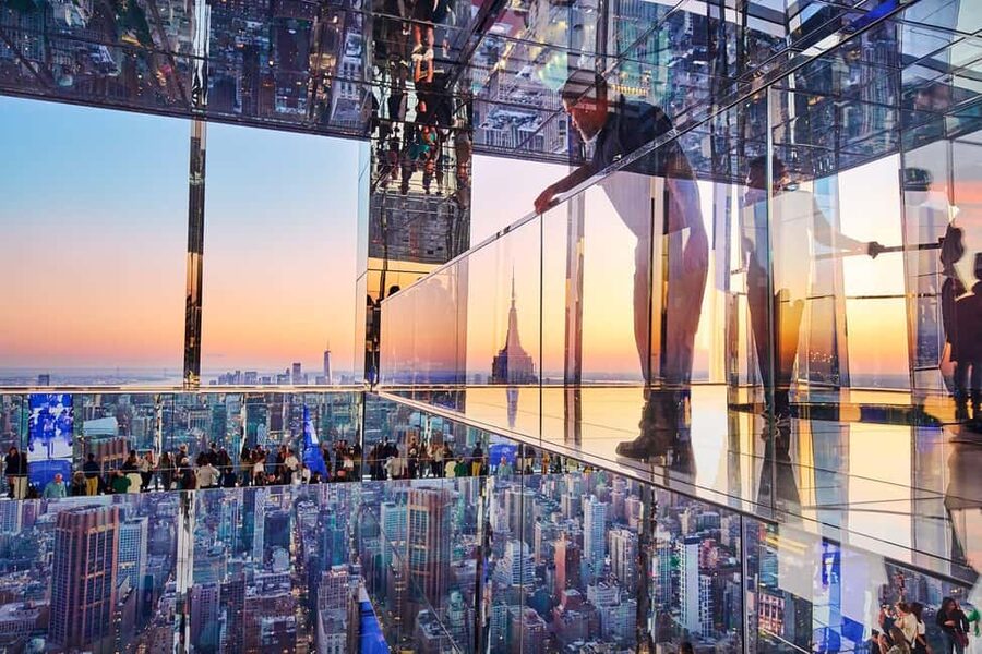 NYC: SUMMIT One Vanderbilt Tickets - LEVITATION, two glass boxes over Madison Avenue