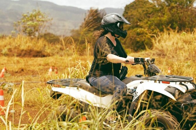 Oahu Beachfront ATV Adventure and Farm Tour - Meeting the farm’s animal ohana
