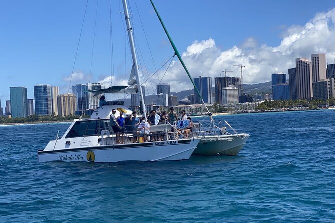 Oahu Catamaran Snorkel Tour: See Turtles 100% Guaranteed - Help for children and nervous swimmers