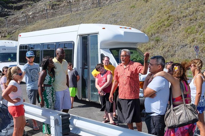 Oahu Circle Island Tour with Waimea Waterfall - North Shore fruit, lunch, and surf beaches