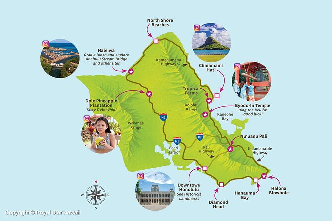 Oahu Grand Circle Island and Haleiwa Tour: 9-Hr Deluxe Experience - Why this Oahu circle tour works for first-time visitors