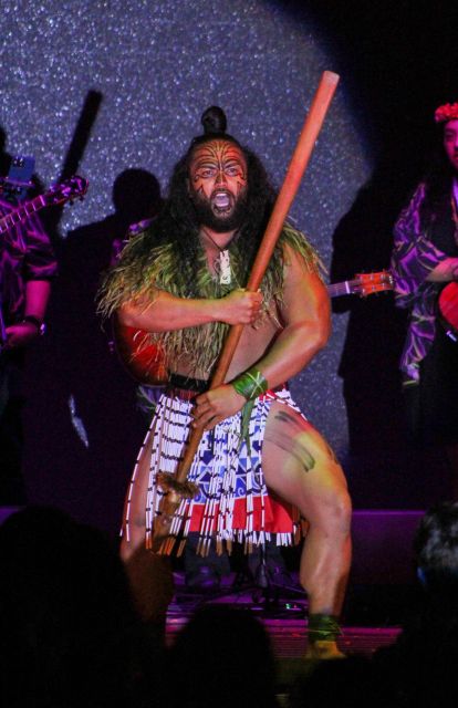 Oahu: Ka Moana Luau Dinner and Show at Aloha Tower - The Sword of Fire Finale