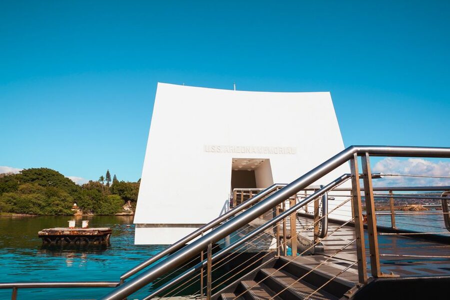 Oahu: Pearl Harbor, USS Arizona, and City Tour - Riding to the USS Arizona Memorial