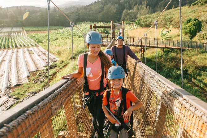 Oahu's North Shore: 8-Line Zipline Adventure - The ATV ride up Keana Farms