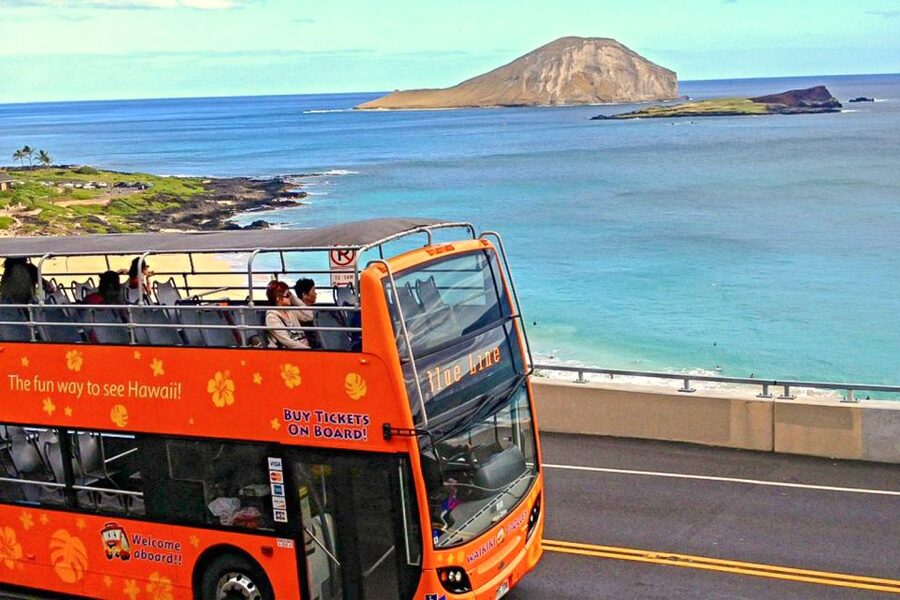 Oahu: Waikiki Trolley Hop-on Hop-off All-Line Pass - The Green Line: Diamond Head from Waikiki