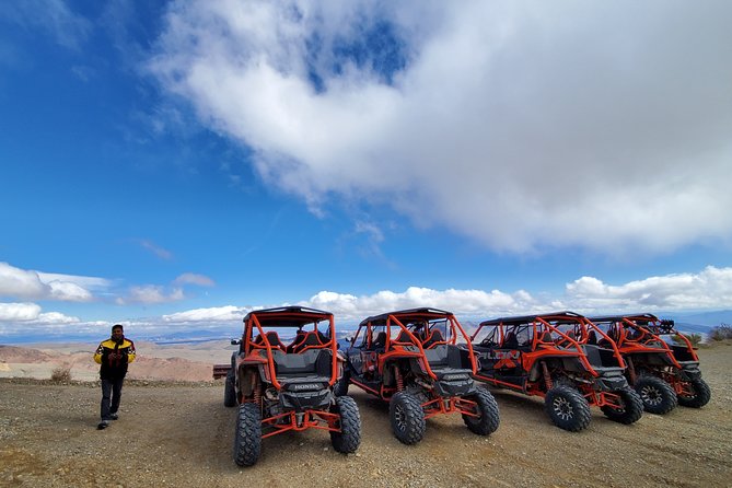 Off Road UTV Adrenaline Experience in Las Vegas - Orientation, helmets, and getting comfortable