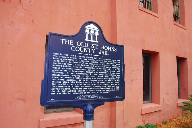 Old Jail Museum Tour in St. Augustine - Guide quality matters more than usual