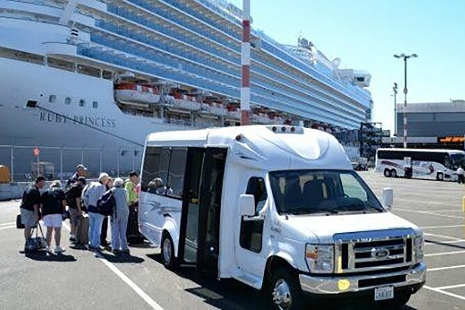 One-Way Transfer: Pier 91 to Airport - On-demand departures from 7:00 to 11:00 AM