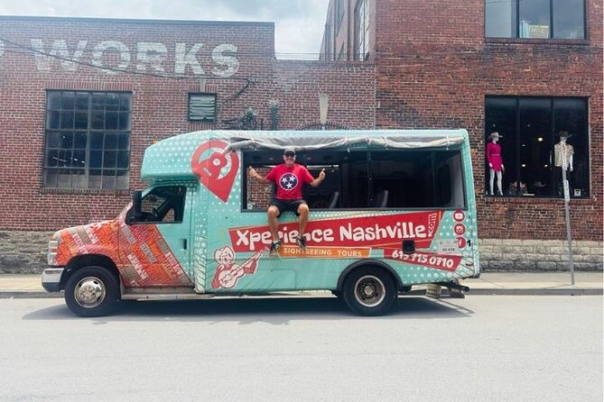 Open-Air Minibus Sightseeing Tour of Nashville - Music Row and the making of Music City