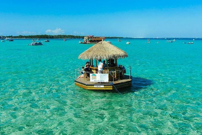 Original Cruisin' Tikis 3hr Crab Island Sandbar Adventure - From Destin Harbor to the Water