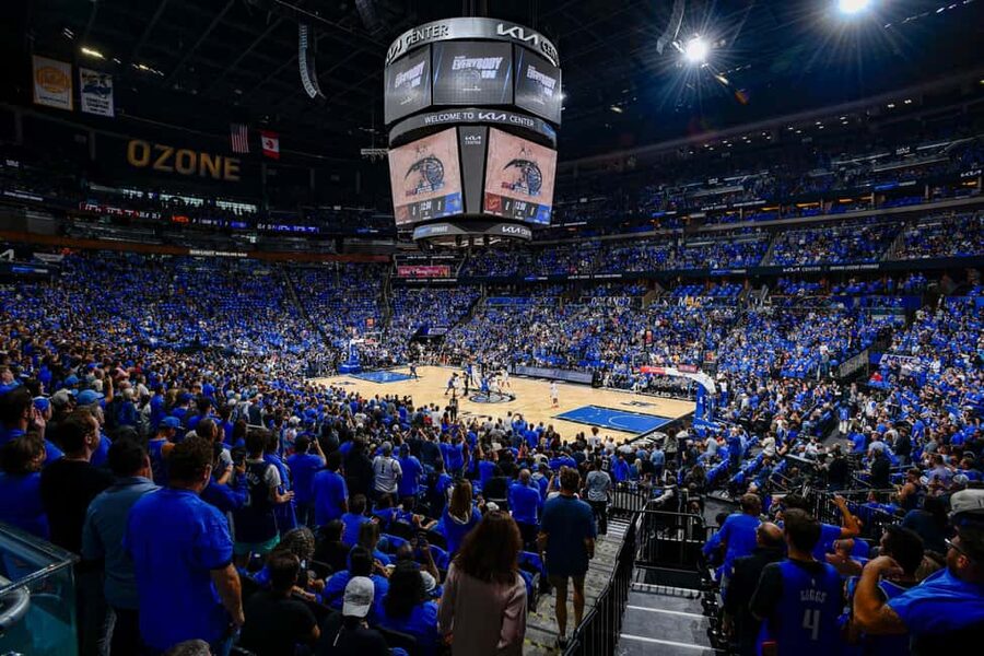 Orlando: Orlando Magic NBA Basketball Tickets - In-Game Entertainment Keeps The Pace Moving