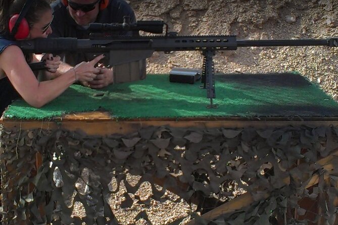 Outdoor Shooting Experience with Transfer and Lunch in Las Vegas - Bunkers, exploding targets, and the Desert Storm setup
