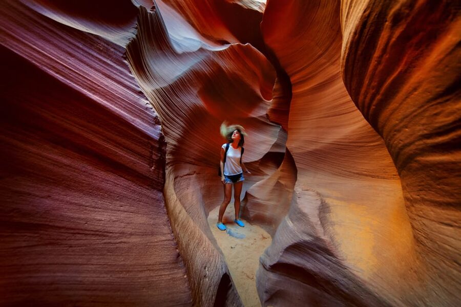 Page: Lower Antelope Canyon Prime-Time Guided Tour - The 30-minute safety briefing and approach